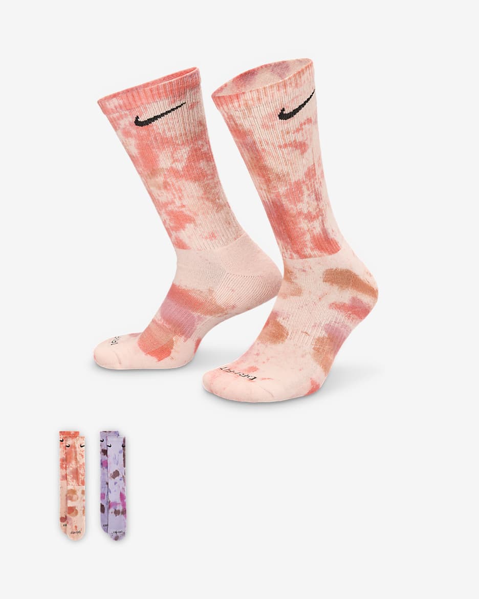 Nike Everyday Plus Cushioned Crew Socks 2 Pairs Nike UK